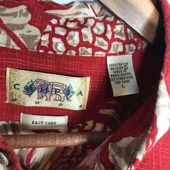 Campia Moda Vtg Hawaiian Shirt - Picture 4 of 4